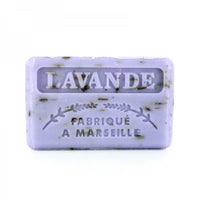 Naturalne mydło z Marsylii zapach LAWENDA z kwiatami 125g